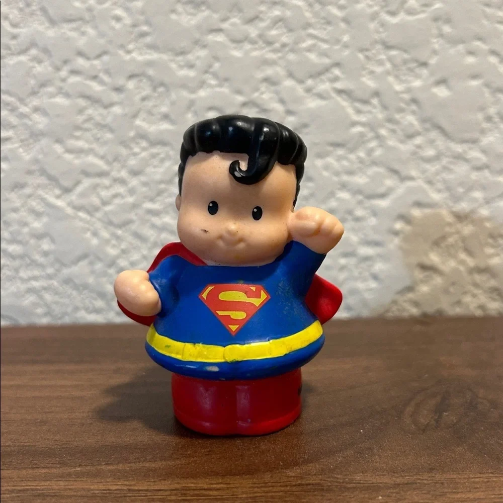 Little People DC Superhero Figurine Set Wonder Woman Superman and Batman